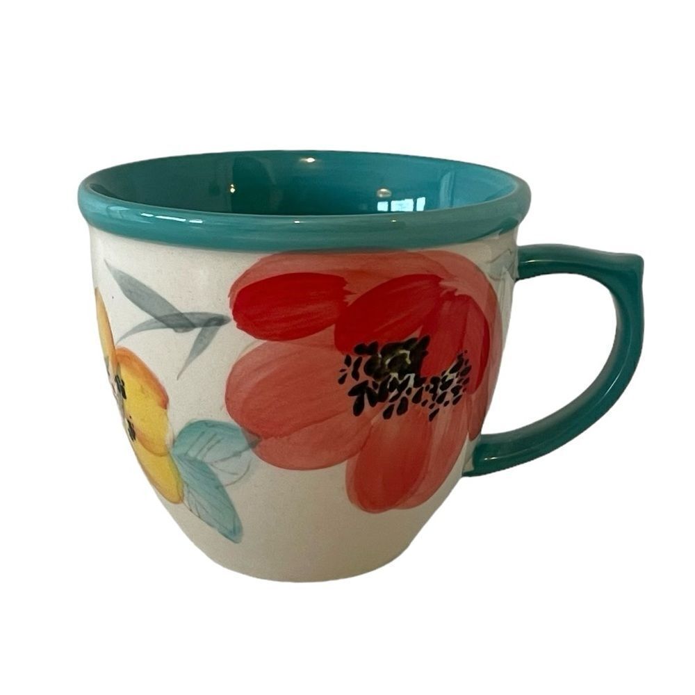 THE PIONEER WOMAN Vintage Large Floral Tea Coffee Soup Mug